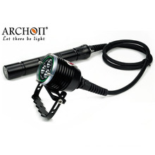 Professional 30watts CREE LED 26650 Battery LED Diving Flashlight